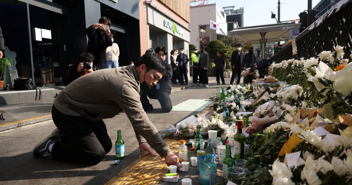 Blame Inadequate Security for South Korea Crowd Crush Resulting in 159 ...