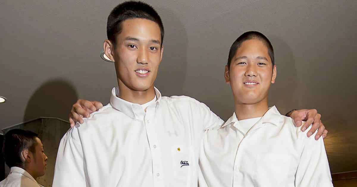 Shohei Ohtani and Shintaro Fujinami's Photo Collection From 11 Years Ago  Looking Fresh